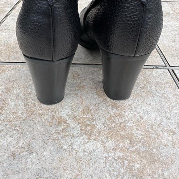 L.K. Bennett Dionne Leather Ankle Boot Black Womens - Picture 15 of 16